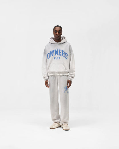 Represent Owners Club Sweatpants in Sprayed Ice Grey Marl