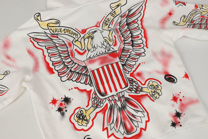 Flag Zip-Up Hoodie