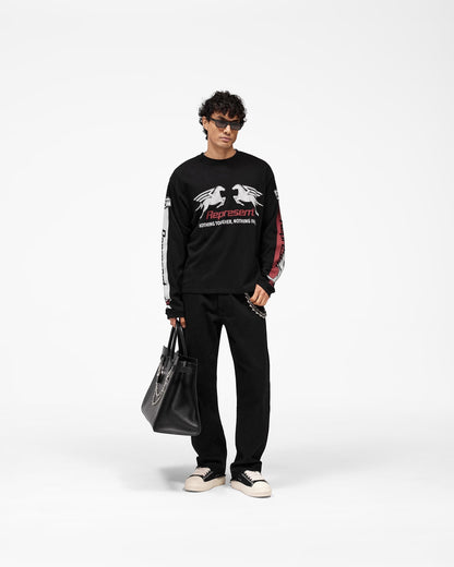 Mesh Pegasus Long Sleeve T-Shirt