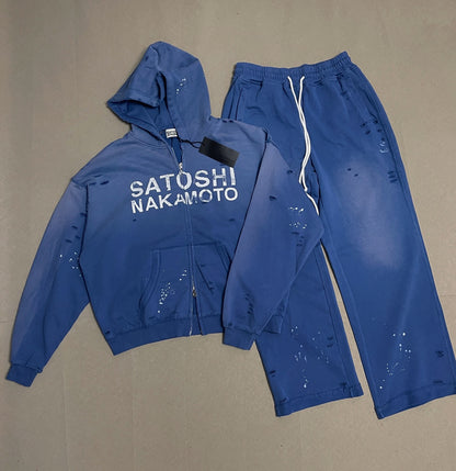 Satoshi Nakamoto Luke Fleece Sweatpants