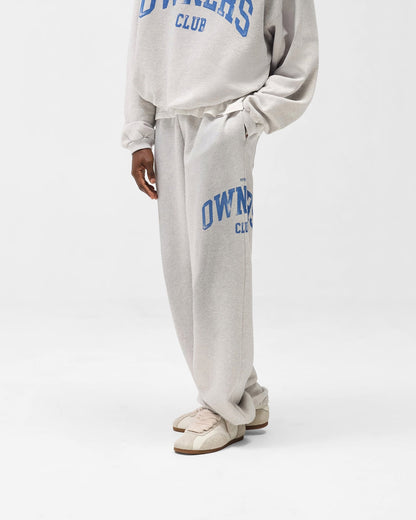 Represent Owners Club Sweatpants in Sprayed Ice Grey Marl