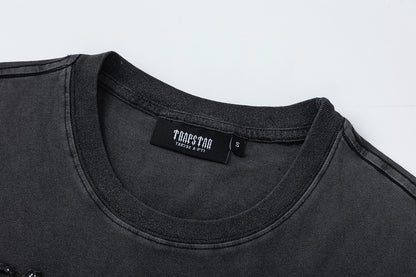 Trapstar Unisex T-Shirt and Shorts Set, Graphic Streetwear Drawstring Casual