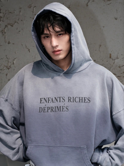 Classic Logo Hoodie - Sun Faded Aqua