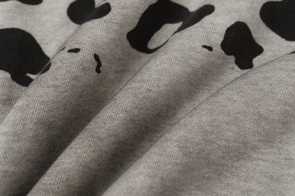 Cheetah Zip Up Hoodie