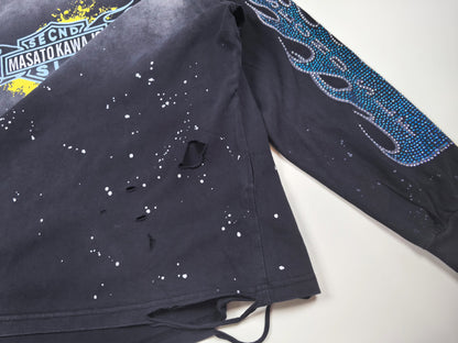 Secnd Slf x Masato Kawajo Firestorm Vintage Longsleeve Tee