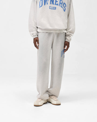 Represent Owners Club Sweatpants in Sprayed Ice Grey Marl