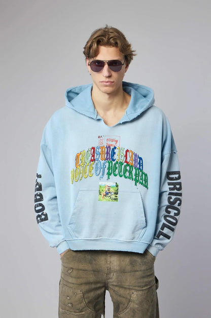 Bobby Driscoll Hoodie - Baby Blue