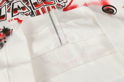Flag Zip-Up Hoodie