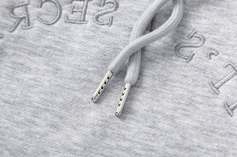 Trapstar black and gray graphic hoodie and joggers tracksuit set with applique lettering - view 27