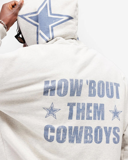 Dallas Cowboys x Represent Hoodie - Cream Marl