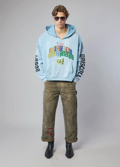 Bobby Driscoll Hoodie - Baby Blue