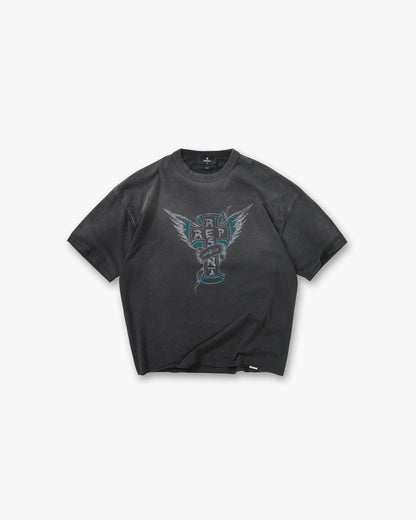 Represent Golden Tour Graphic Cotton T-Shirt