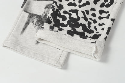 Cheetah Zip Up Hoodie