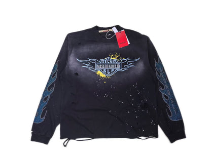 Secnd Slf x Masato Kawajo Firestorm Vintage Longsleeve Tee