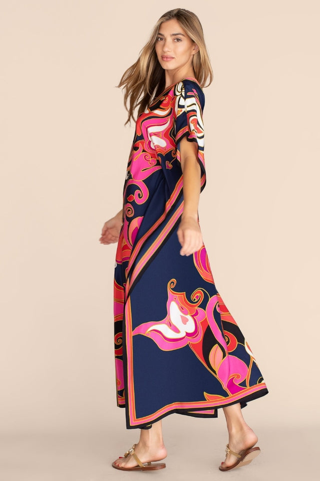 Oversize V-Neck Kaftan - Seldom Seen Styles