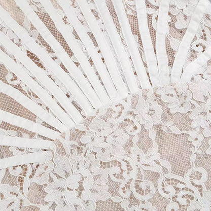 The lace corset mini dress