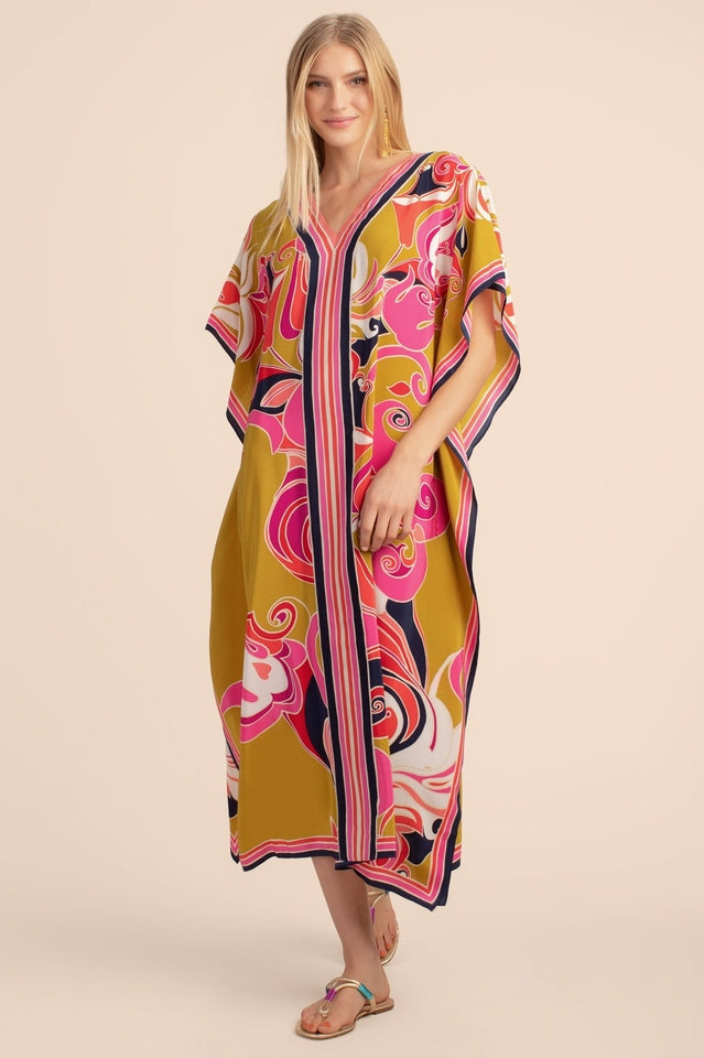 Oversize V-Neck Kaftan - Seldom Seen Styles