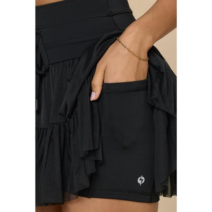 Pirouette Skort – Schwarz