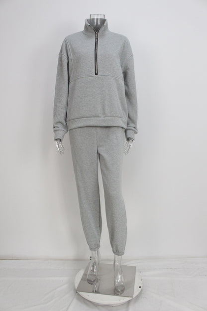 Xiaran 1/4 Zip Jogger Set