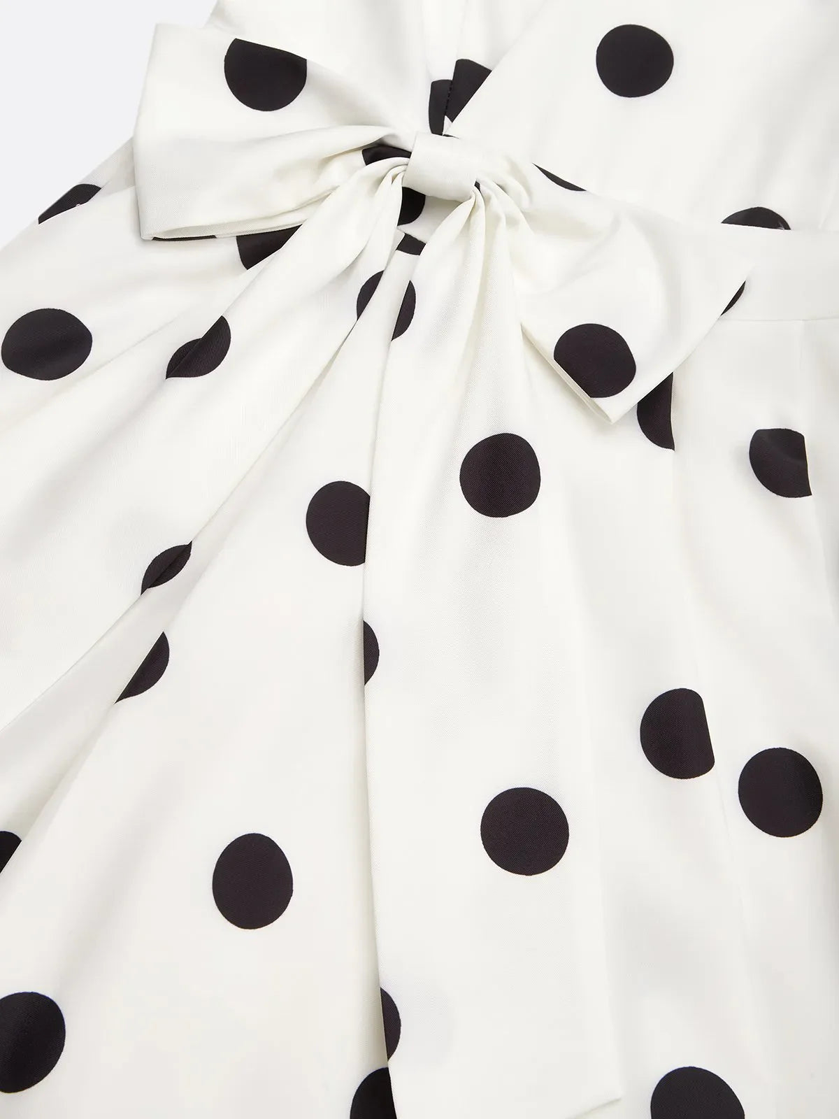 White Bow Classic V Neck Sleeveless A-Line Midi Dress - Seldom Seen Styles