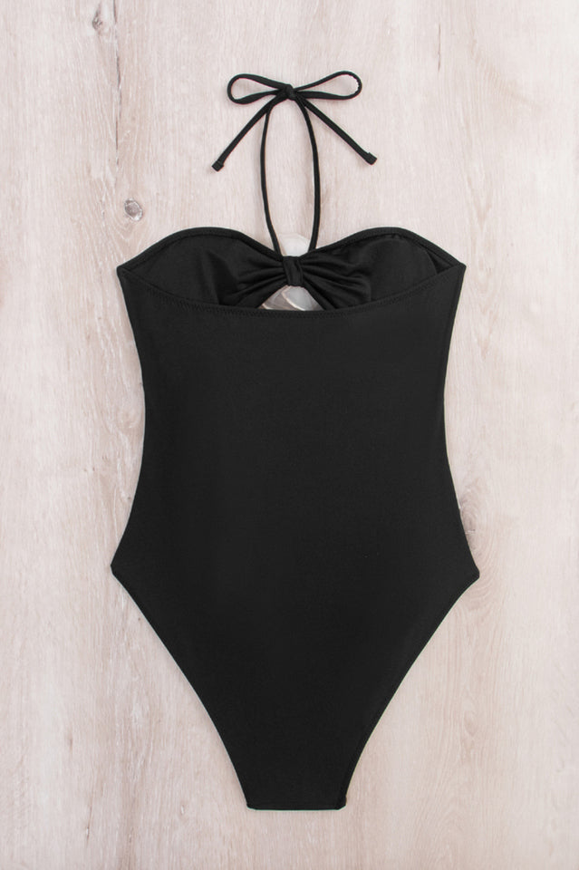 Flower Decoration One Piece Swimsuit - Seldom Seen Styles