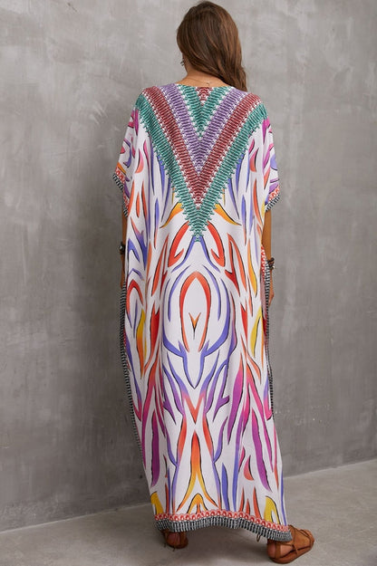 Tie Dye Cover Up Dress (19 Colors)