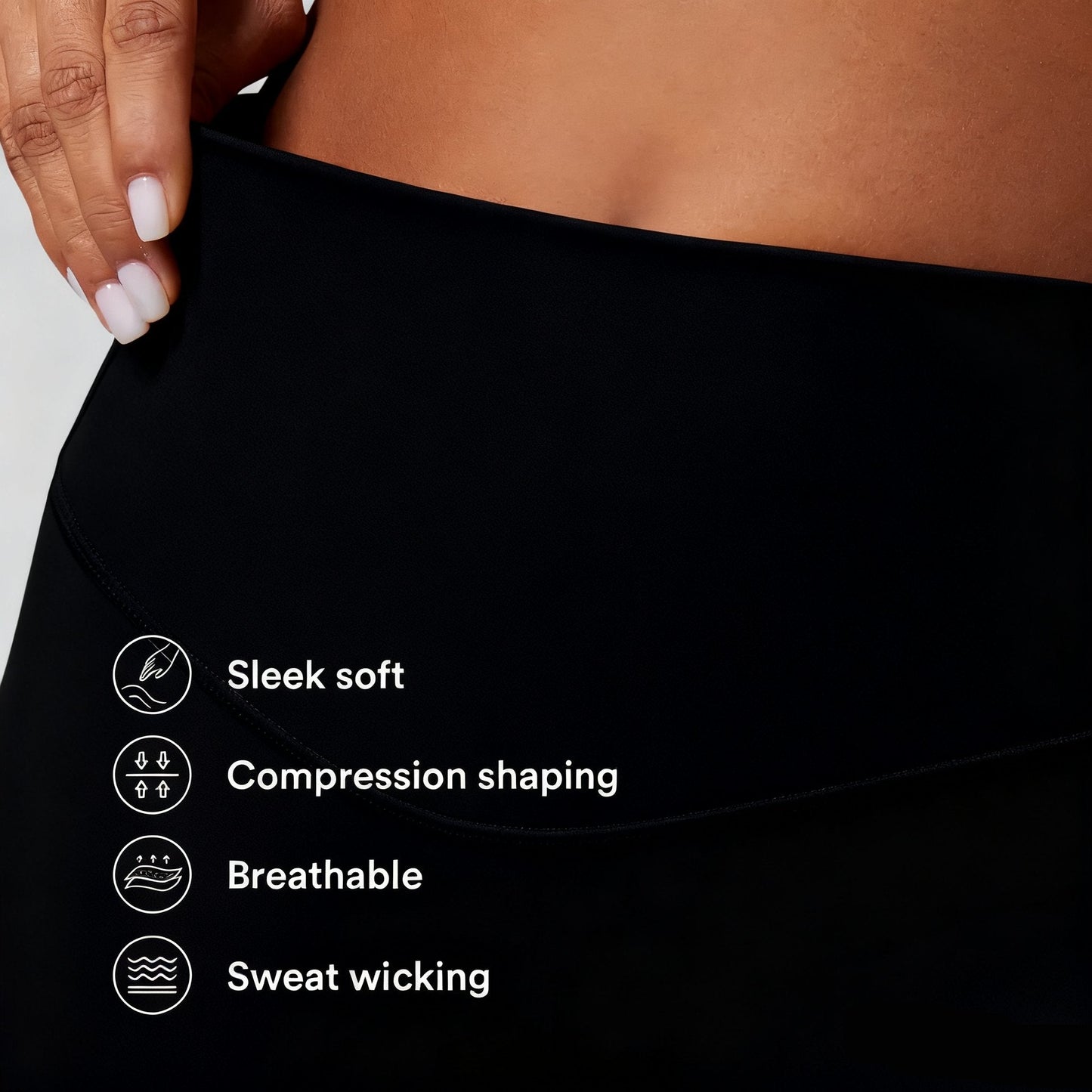 Women's High-Waisted Core Shaping and Hip Lifting Side Pocket Training Super Shaping Leggings - Seldom Seen Styles