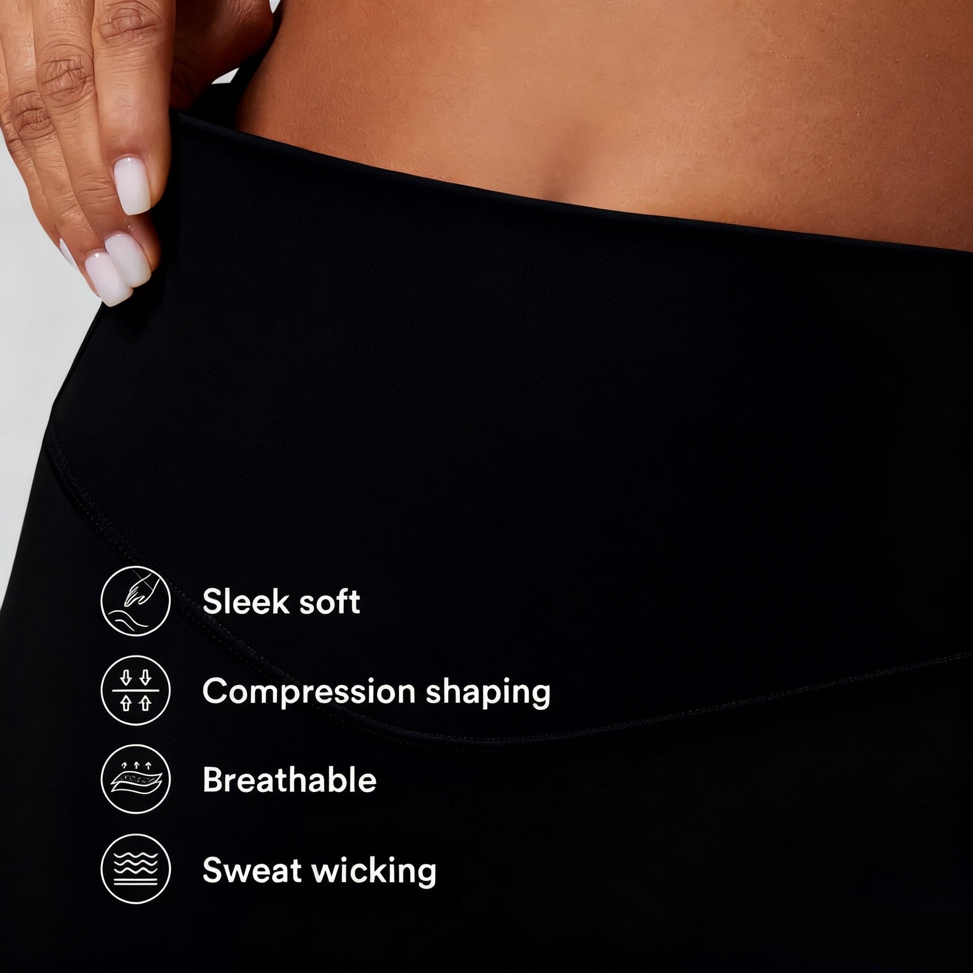 Women's High-Waisted Core Shaping and Hip Lifting Side Pocket Training Super Shaping Leggings - Seldom Seen Styles