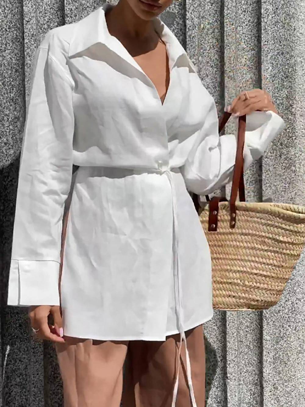 Irregular Button Down Shirt - Seldom Seen Styles