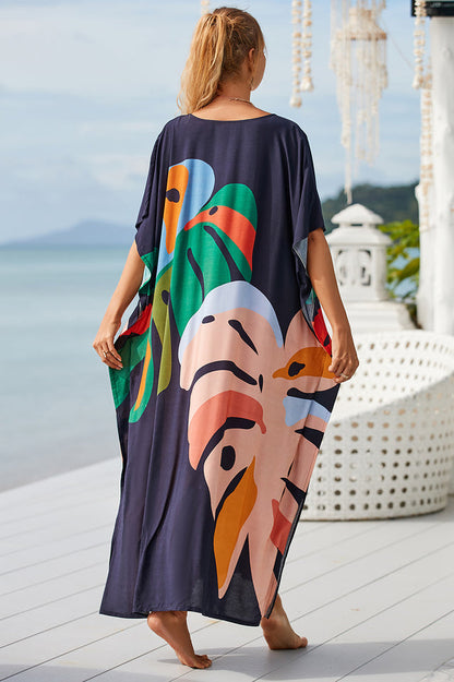 Tie Dye Cover Up Dress (18 Colors)