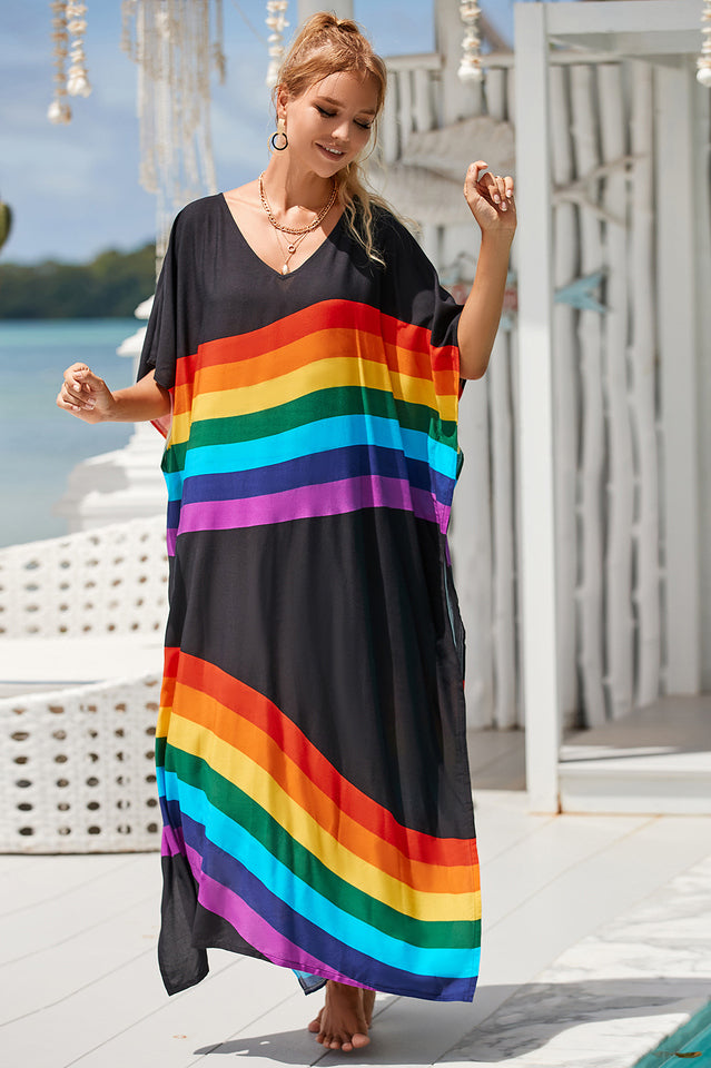 Tie Dye Cover Up Dress (18 Colors) - Seldom Seen Styles