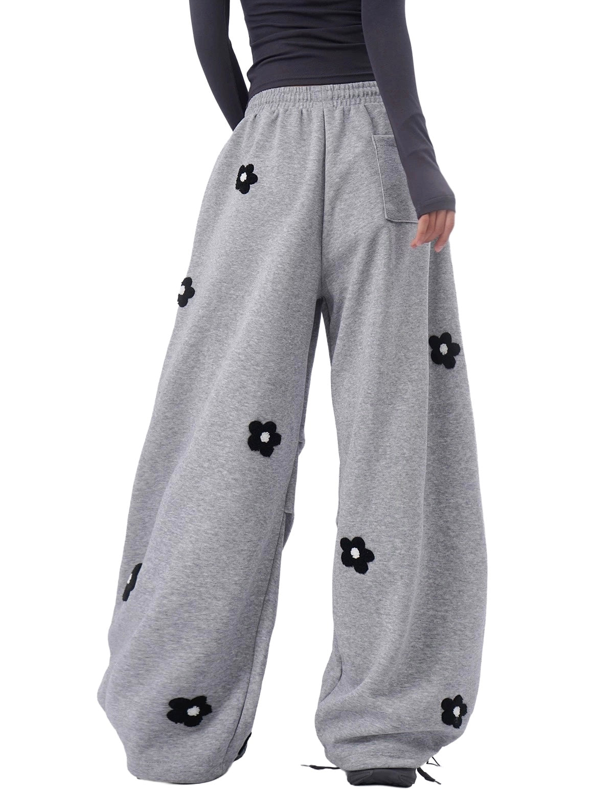1097 FLORAL SWEATS - Seldom Seen Styles
