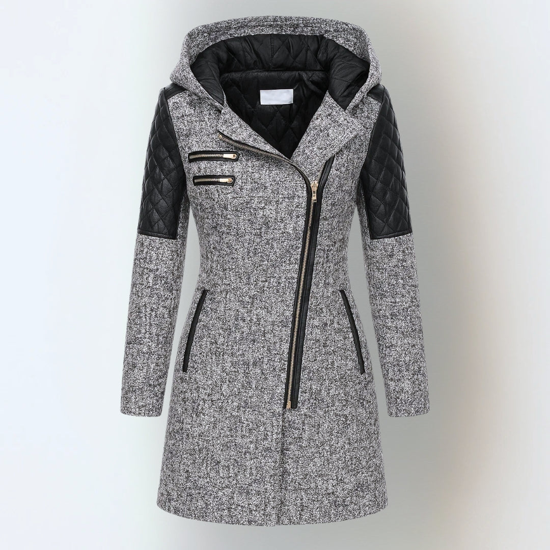 Elegante warme Winterjacke