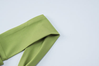 Maxikleid mit Schlitz, One-Shoulder-Kleid, zweiteiliges Rockset, sexy rotes One-Shoulder-Kleid