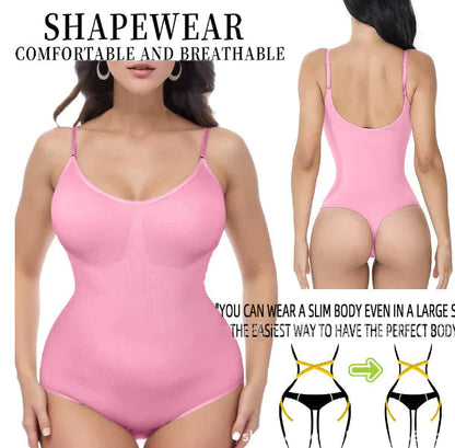 Women's Seamless Butt Lift Tummy Control Bodysuit Shapewear Slimming Compression