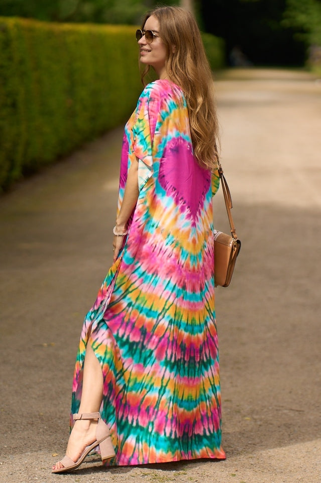 Tie Dye Cover Up Dress (11 Colors) - Seldom Seen Styles