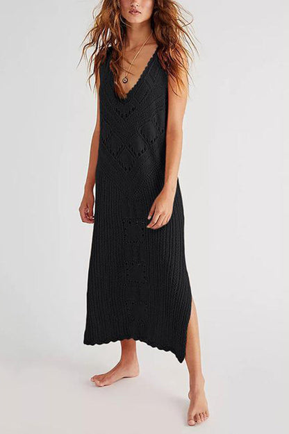 Pool Party Crochet Midi Cover Up