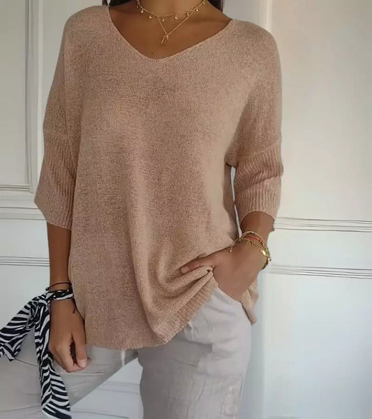 Lucia | Top Versatile Lavorato a Maglia