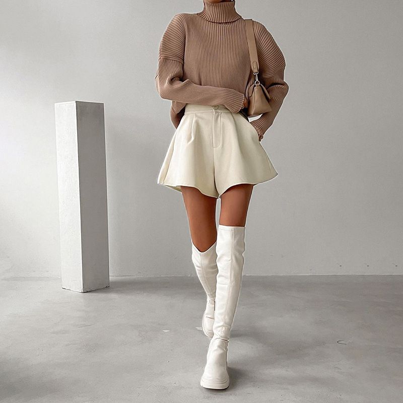 Women's High Waisted A Line Shorts Flowy Casual Mini Shorts - Seldom Seen Styles