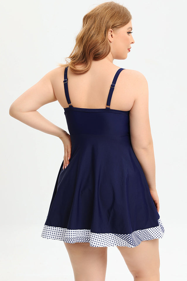 (L-5XL) Plus Size Tankini Swimsuit - Seldom Seen Styles