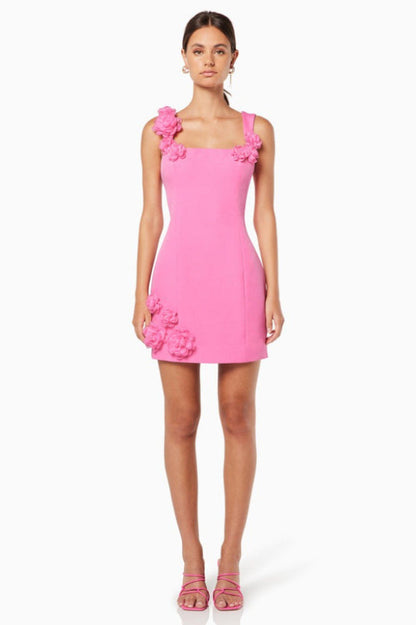 Trompe-Mini-Kleid