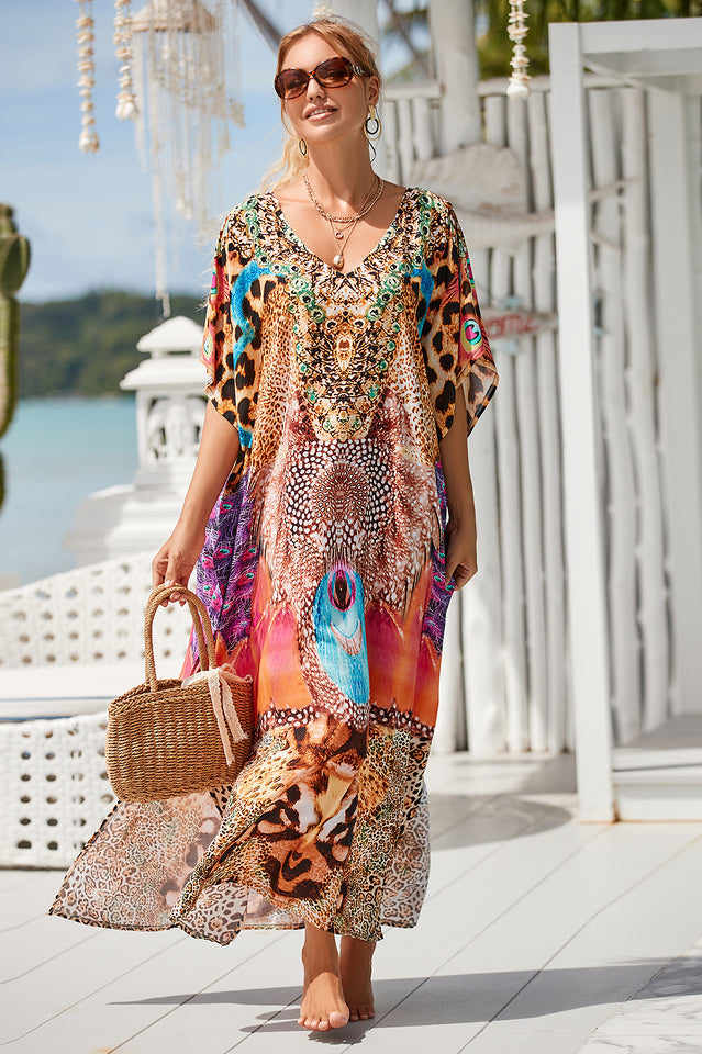 Tie Dye Cover Up Dress (18 Colors) - Seldom Seen Styles