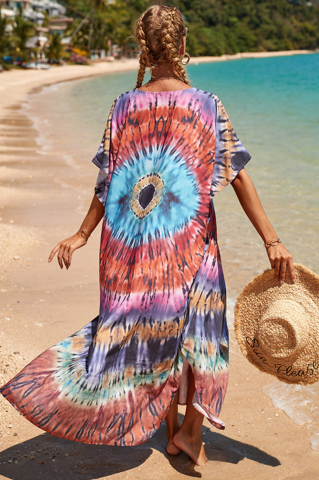 Tropical Pattern Kimono Blouse ( 29 Colors ) - Seldom Seen Styles