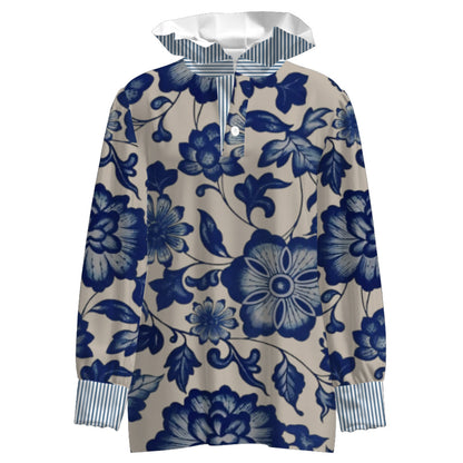 Women's Vintage Floral Print Striped Collar Top Going Outfits Blouses 90s Tops Funny Shirts Women Elegant Classy Tops Blouse Classyoutfit Women cute summer outfit boho Casual Style cute summer outfit women's summer outfits