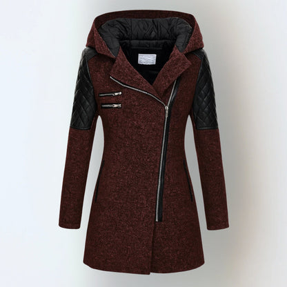 Elegante warme Winterjacke