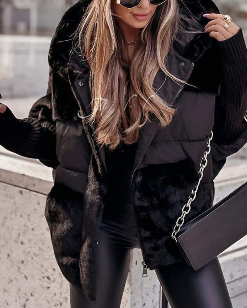 RAINA – Thermal Hooded Jacket - Seldom Seen Styles