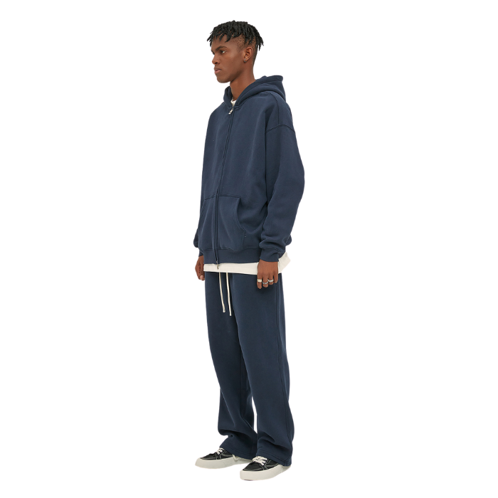 FIVELEAFS ZIP HOODIE - Seldom Seen Styles