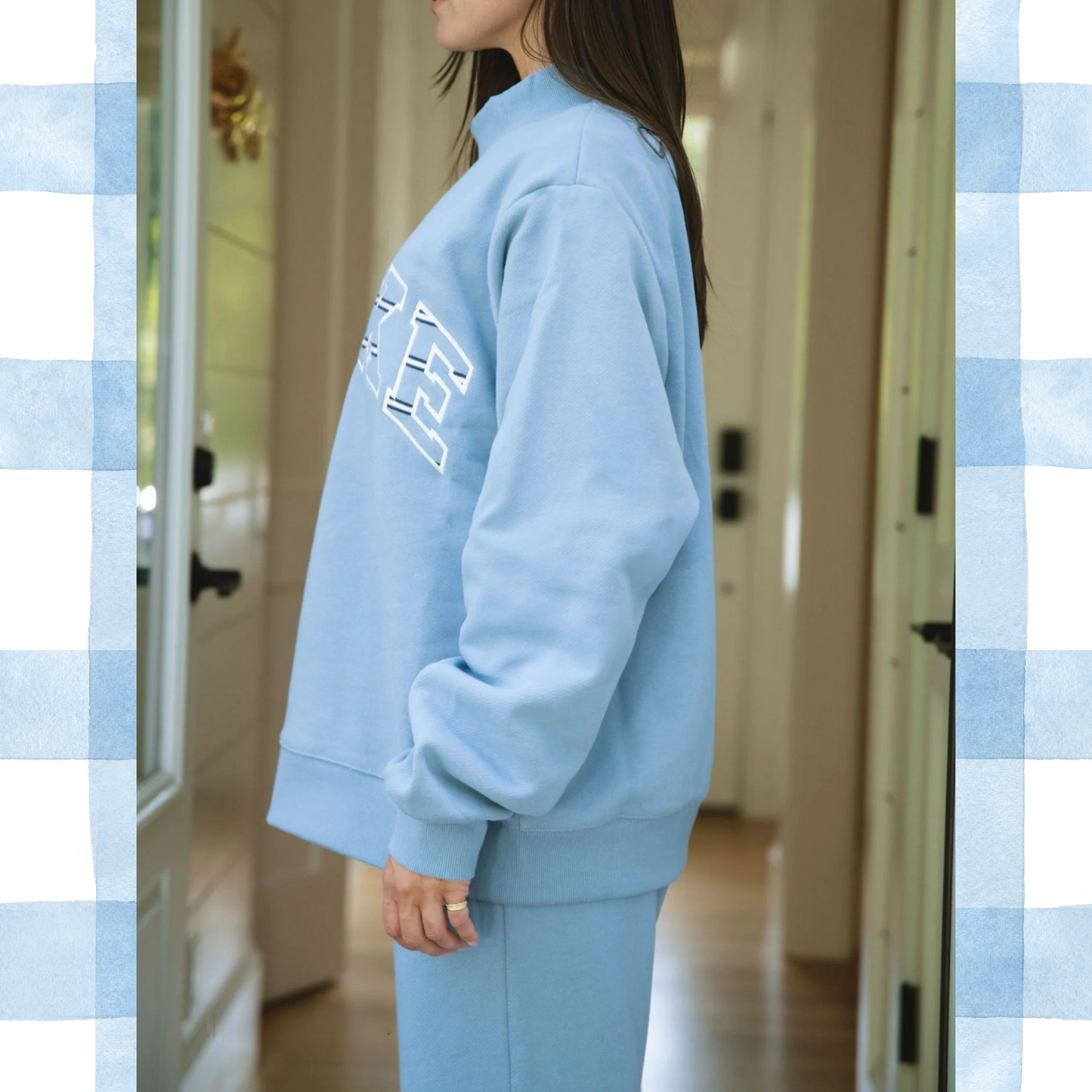 Sunkissed Varsity Mockneck