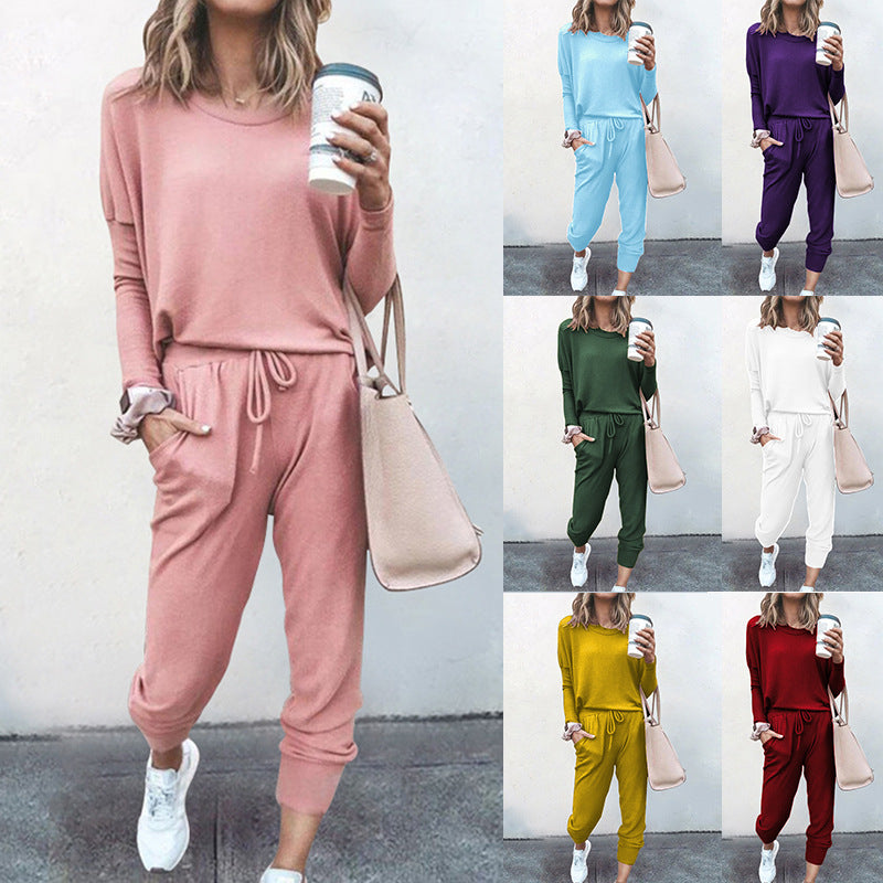 Xiaran Lounge Sets for Women Two Piece Travel Outfits Sweatsuits 2 Piece Fashion 2024 Trendy Pajamas