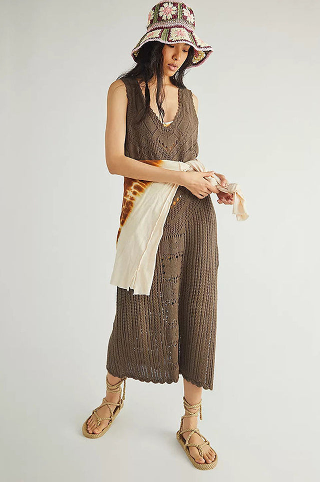 Pool Party Crochet Midi Cover Up - Seldom Seen Styles